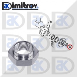 Гайка задна главина Citroen AX C2 C3 Jumper Saxo Xsara ZX Fiat Ducato Talento Peugeot 1007 106 205 206 206+ 306 Boxer